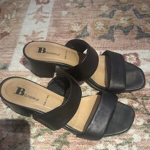 Women’s Black Women's Sandals block heel